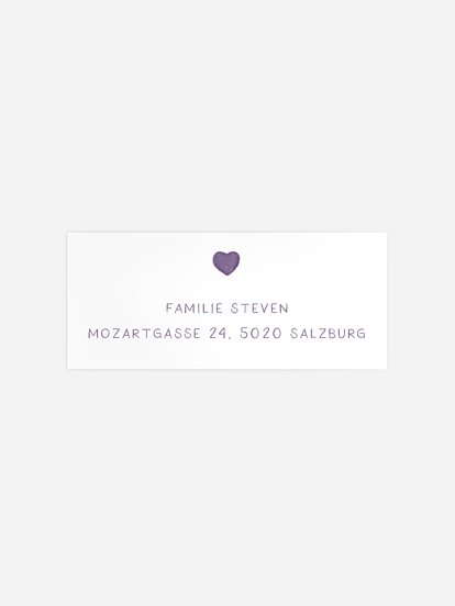 Absenderaufkleber Geburtstag Elefantenparty