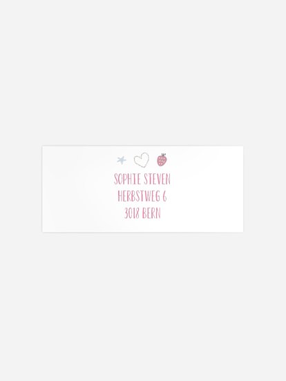 Absenderaufkleber Geburtstag Fantasy