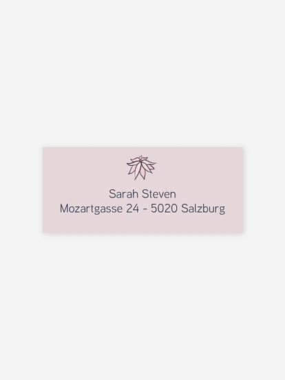 Absenderaufkleber Geburtstag Unicorn Magic