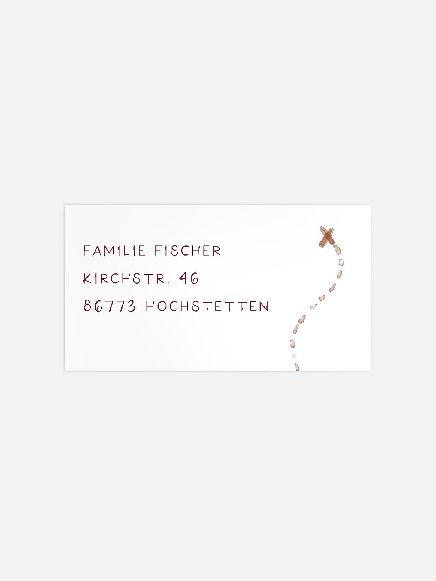 Empfängeraufkleber Geburtstag Captain
