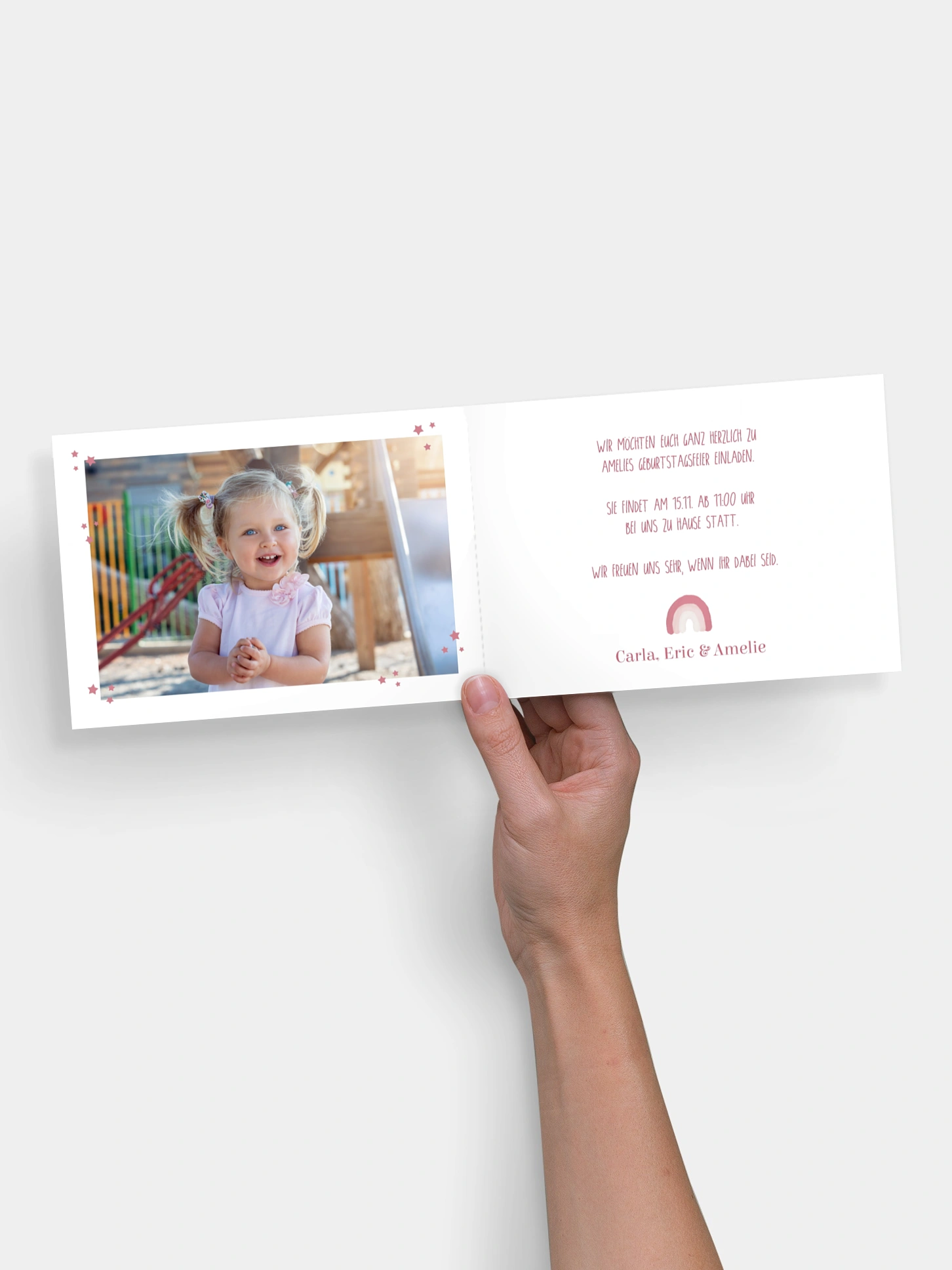 Kindergeburtstagseinladung Little Unicorn