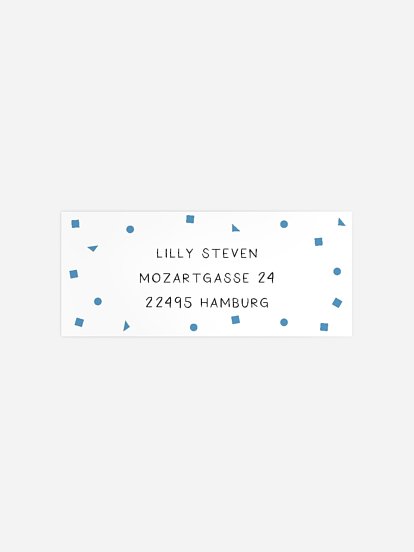 Absenderaufkleber Geburtstag Animalballoons