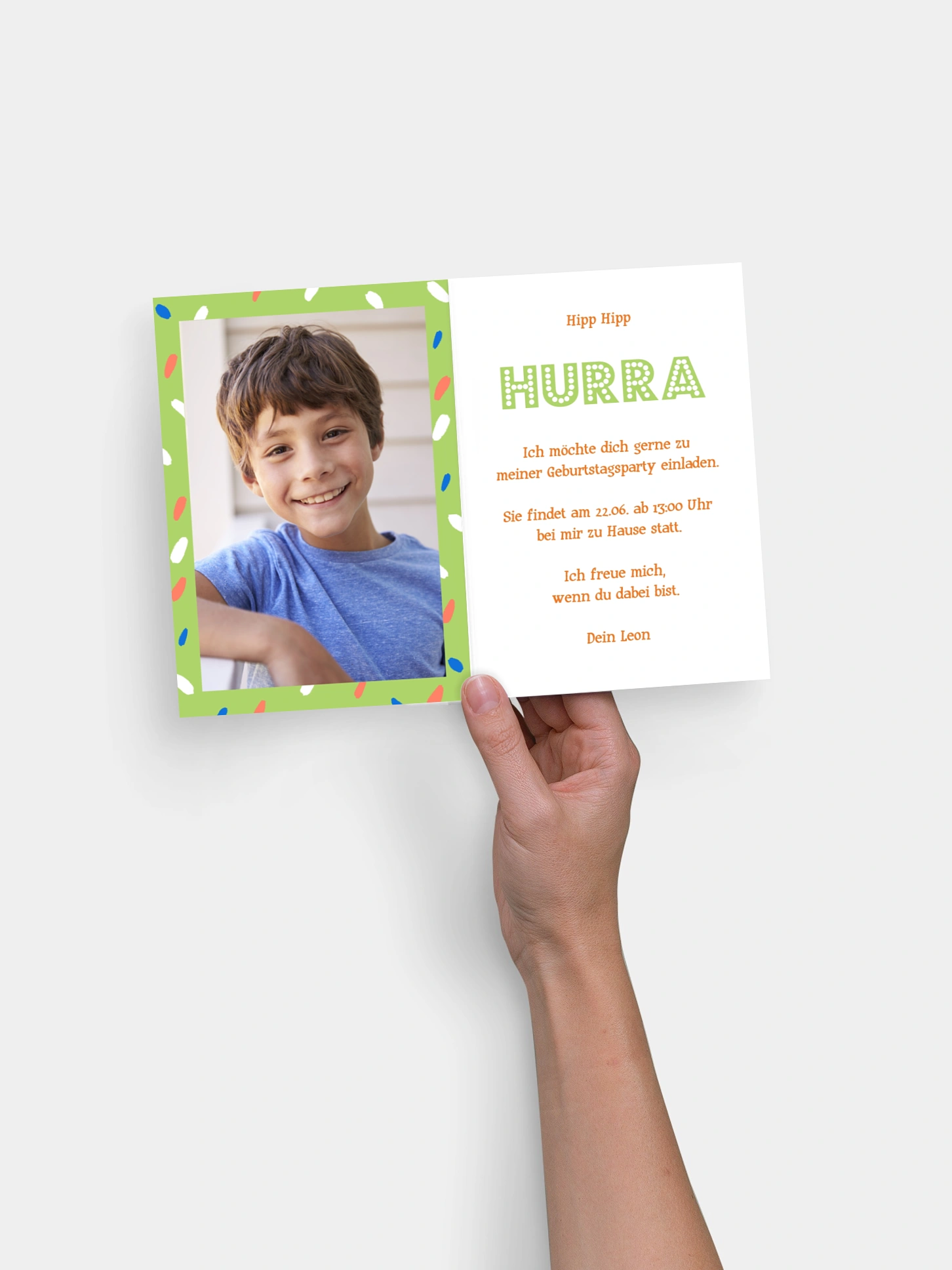 Kindergeburtstagseinladung Affenstark
