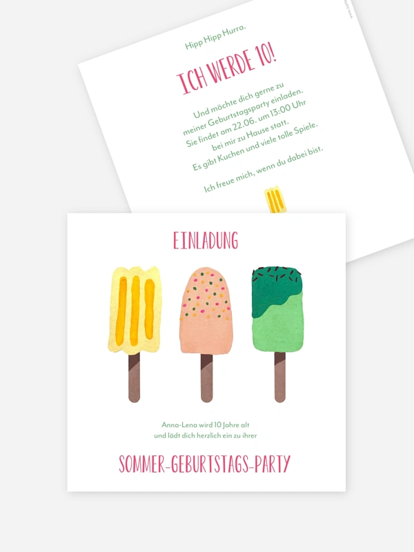 Popsicles