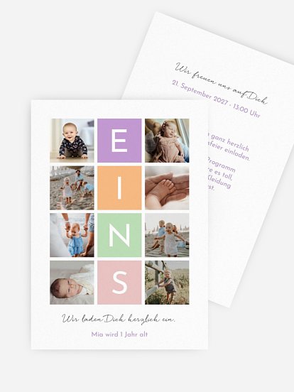 Kindergeburtstagseinladung Türmchen
