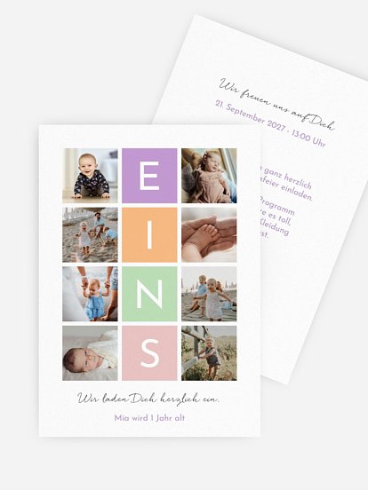 Kindergeburtstagseinladung Türmchen