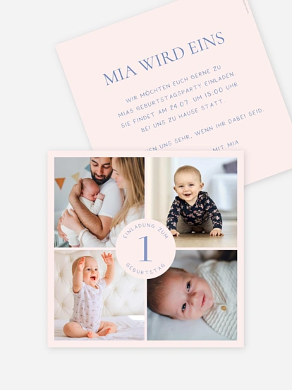 Kindergeburtstagseinladung Happy Birthday