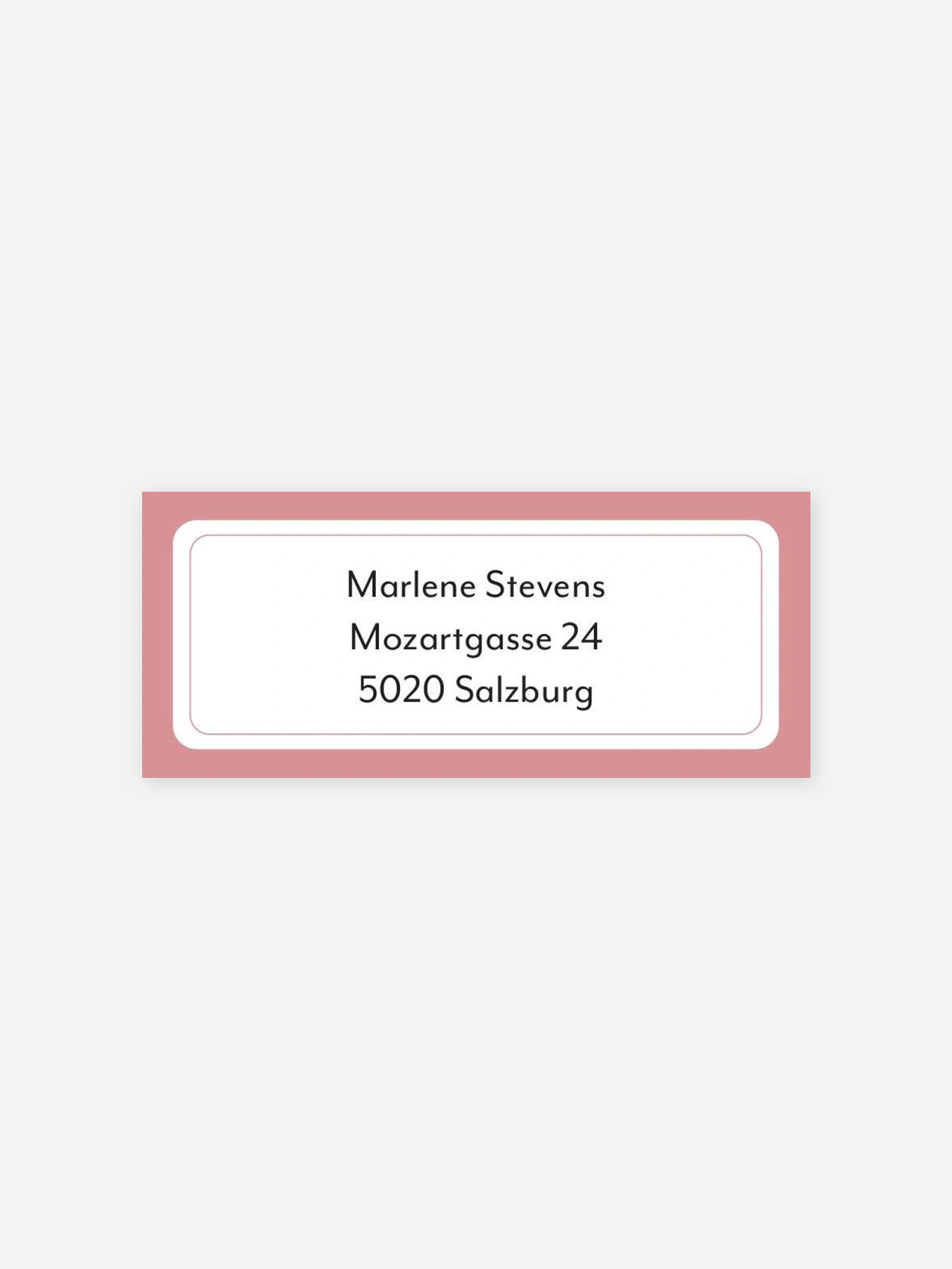 Absenderaufkleber Geburtstag Blümchenkind