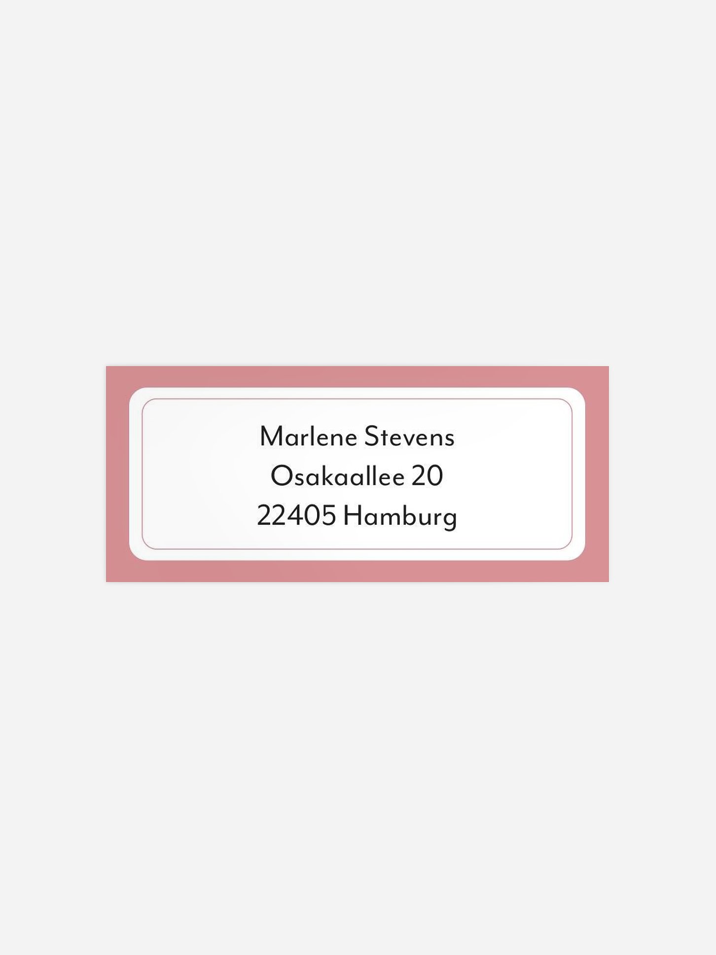 Absenderaufkleber Geburtstag Blümchenkind