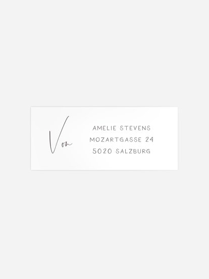 Absenderaufkleber Geburtstag Big Moment