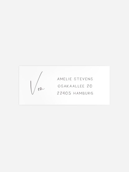 Absenderaufkleber Geburtstag Big Moment