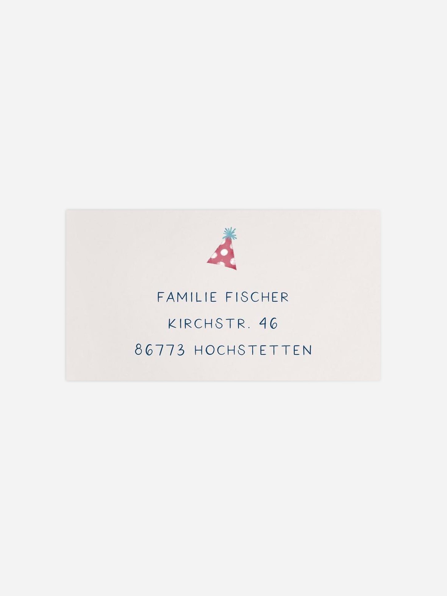 Empfängeraufkleber Geburtstag Zahlendino