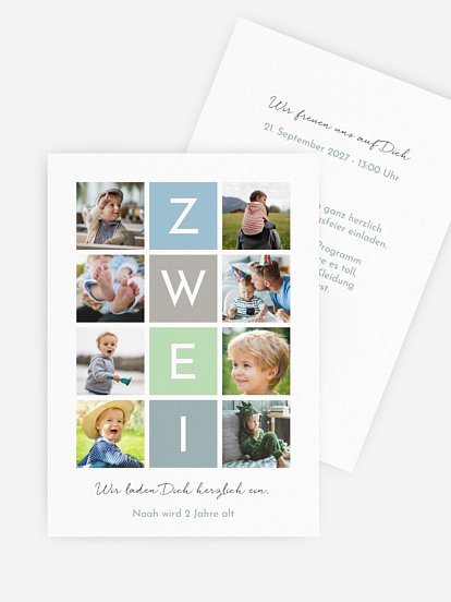 Kindergeburtstagseinladung Zweites Türmchen