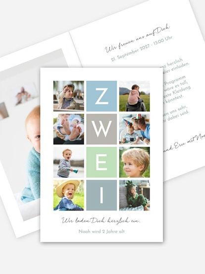 Kindergeburtstagseinladung Zweites Türmchen