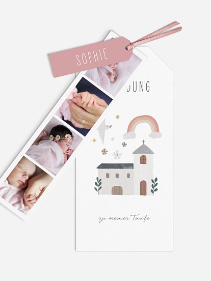 Taufeinladung Kleine Kirche