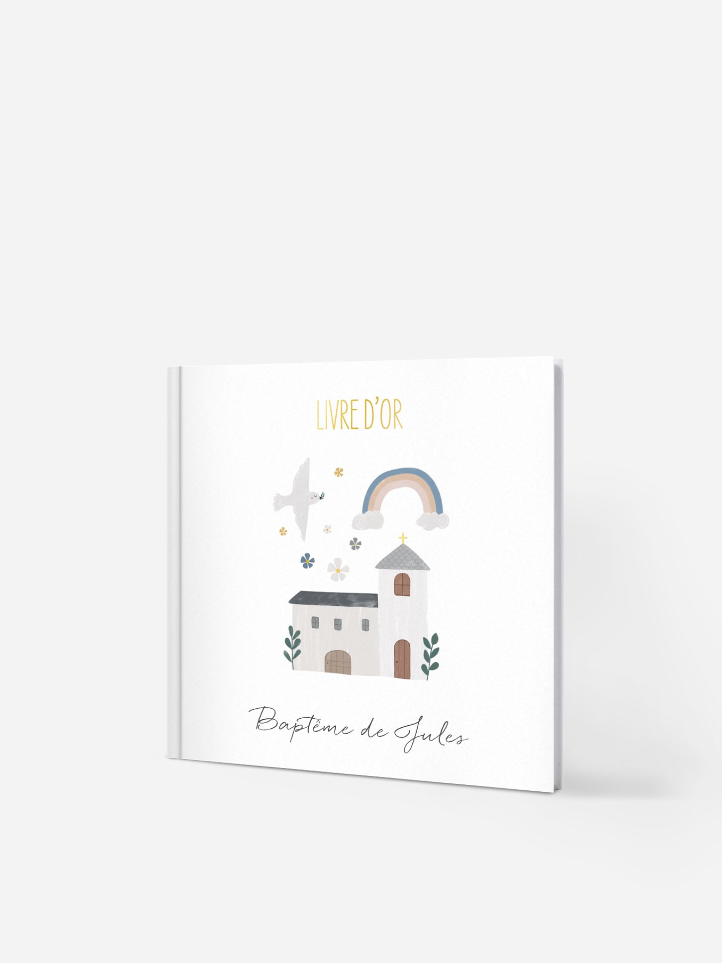 Livre d’or baptême Petite église
