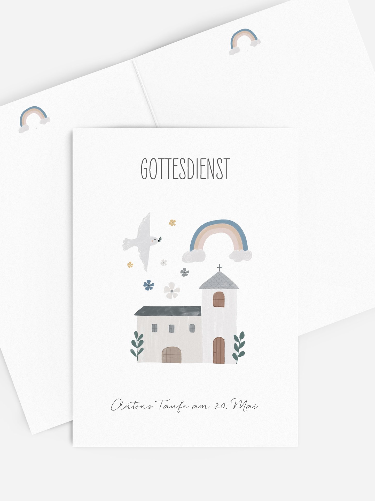 Kirchenheft Taufe Kleine Kirche