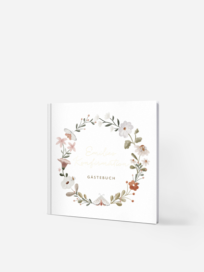 Gästebuch zur Konfirmation Waldspiel