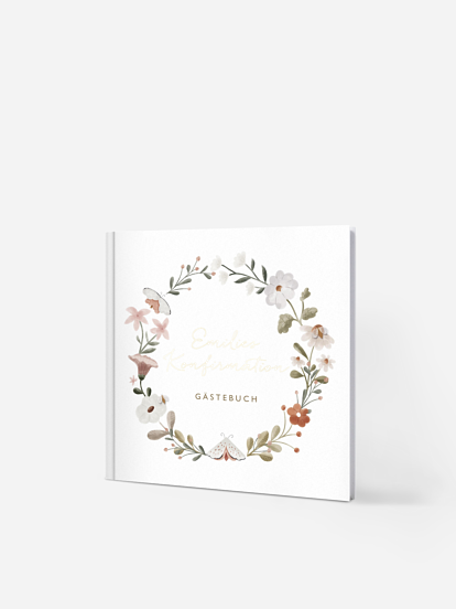 Gästebuch zur Konfirmation Waldspiel