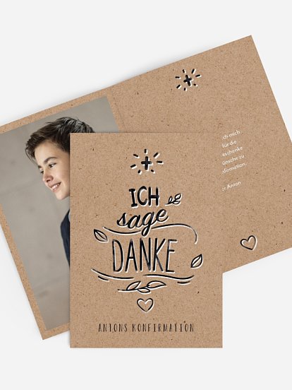 Danksagung Konfirmation Sketch