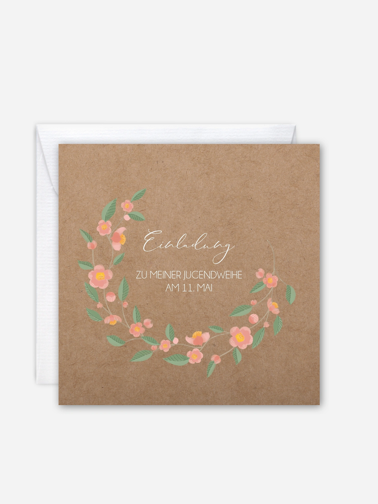 Einladung Jugendweihe Springflower