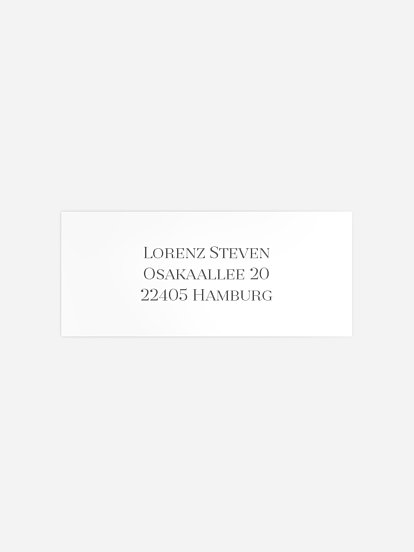 Absenderaufkleber Konfirmation und Kommunion Aquarell Symbols