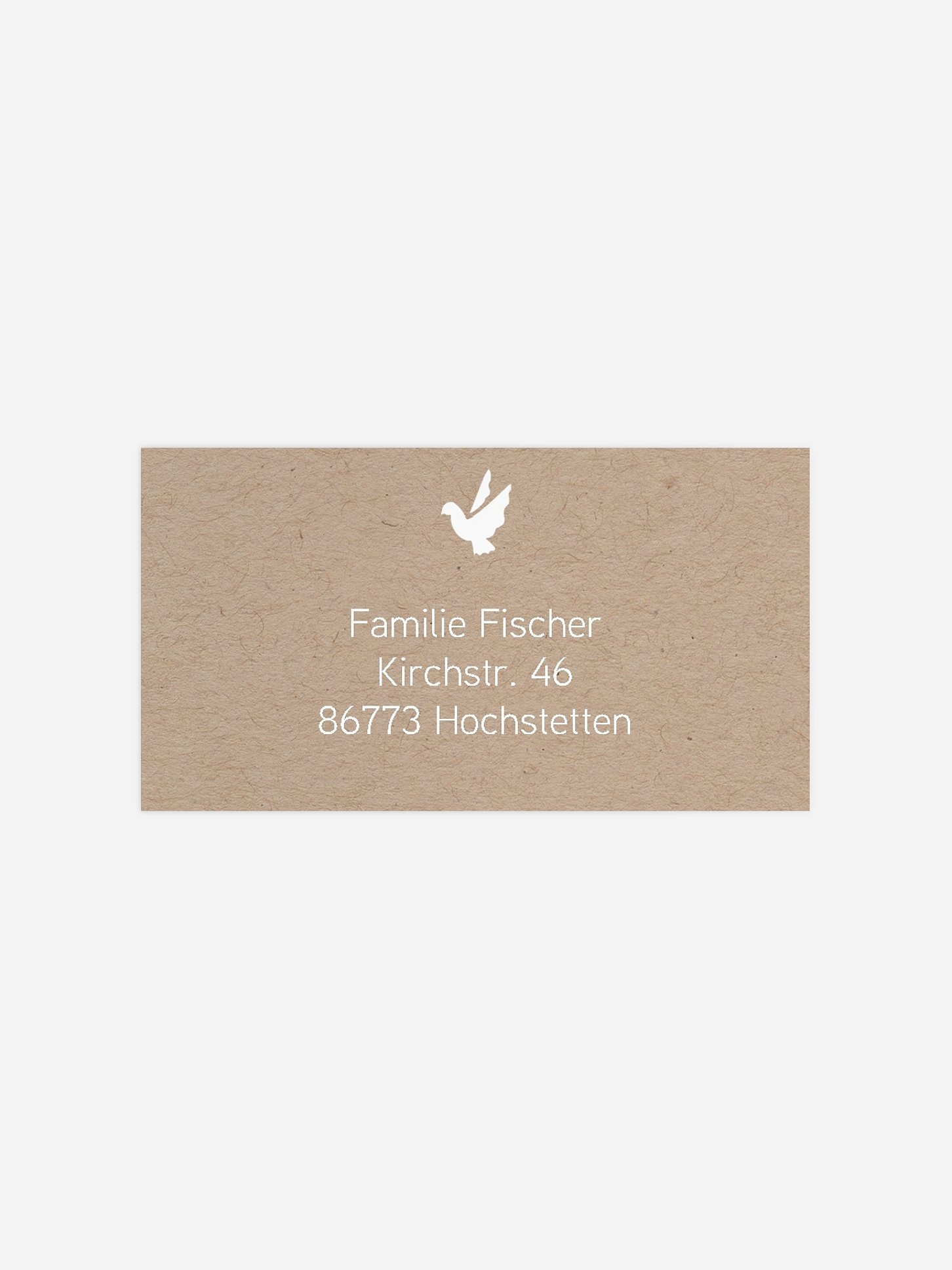 Empfängeraufkleber Konfirmation und Kommunion Symbolik