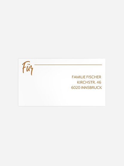 Empfängeraufkleber Konfirmation und Kommunion Joyful Day