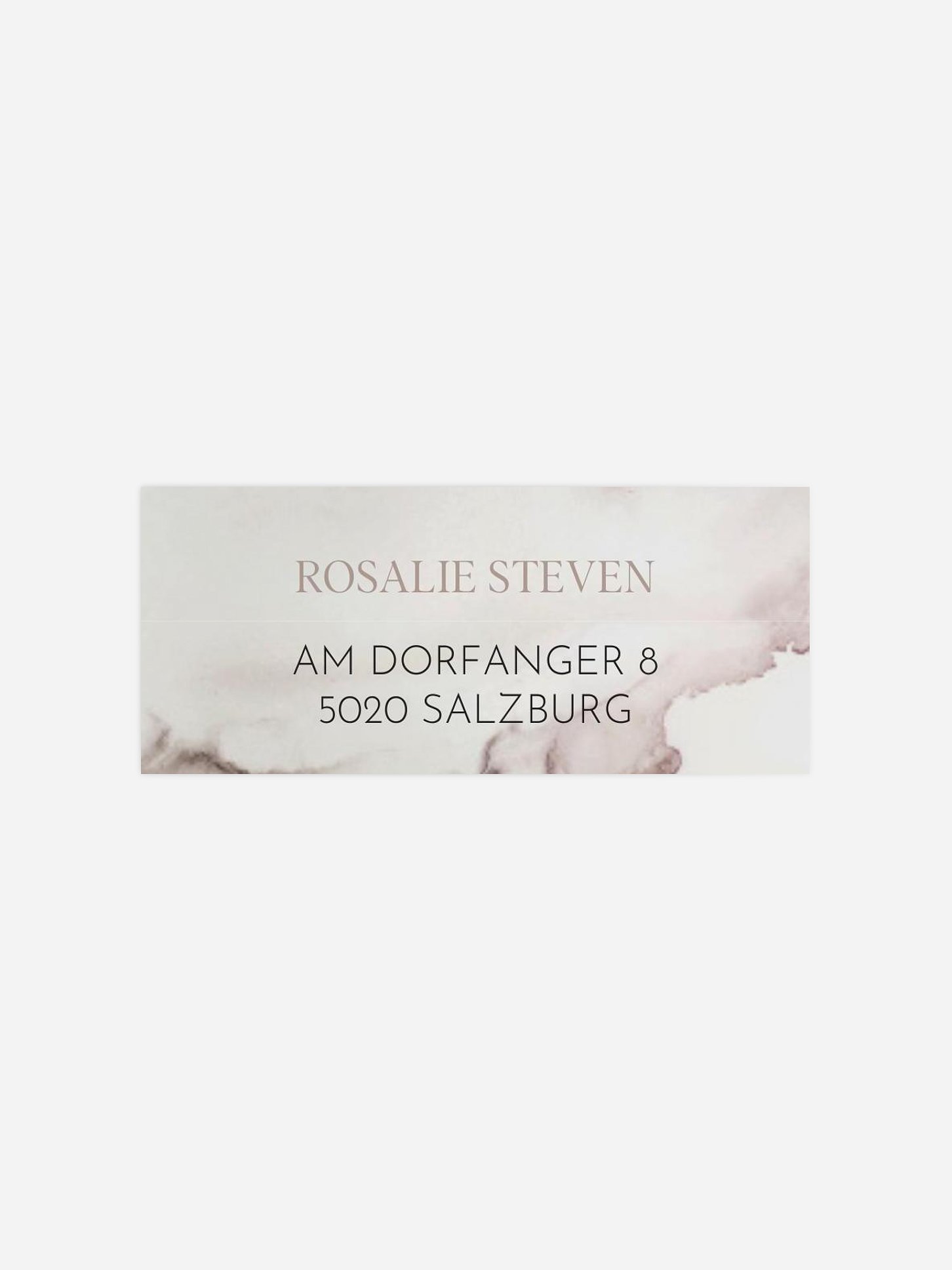 Absenderaufkleber Konfirmation und Kommunion Heilige Taube