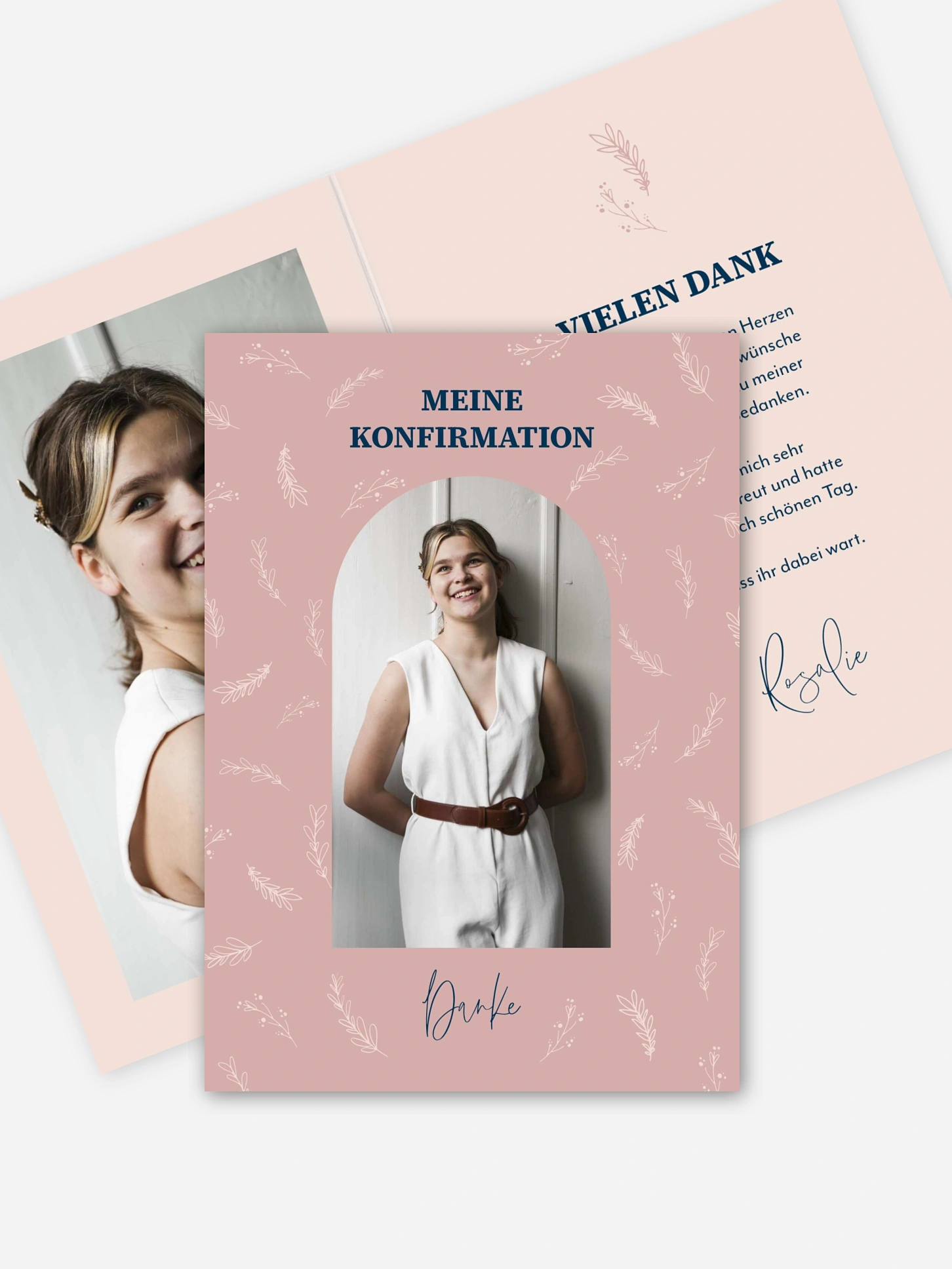 Danksagung Konfirmation Blütenliebe