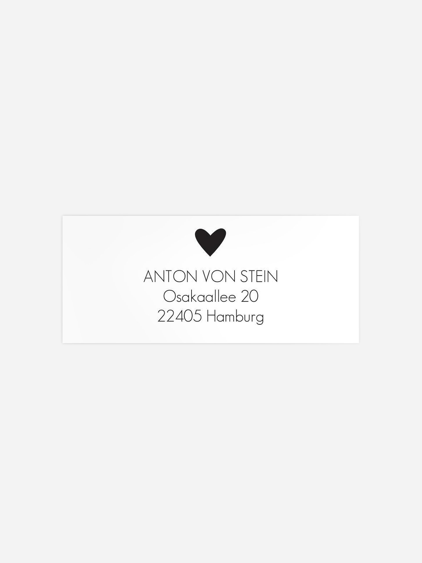 Absenderaufkleber Konfirmation und Kommunion Thanks!