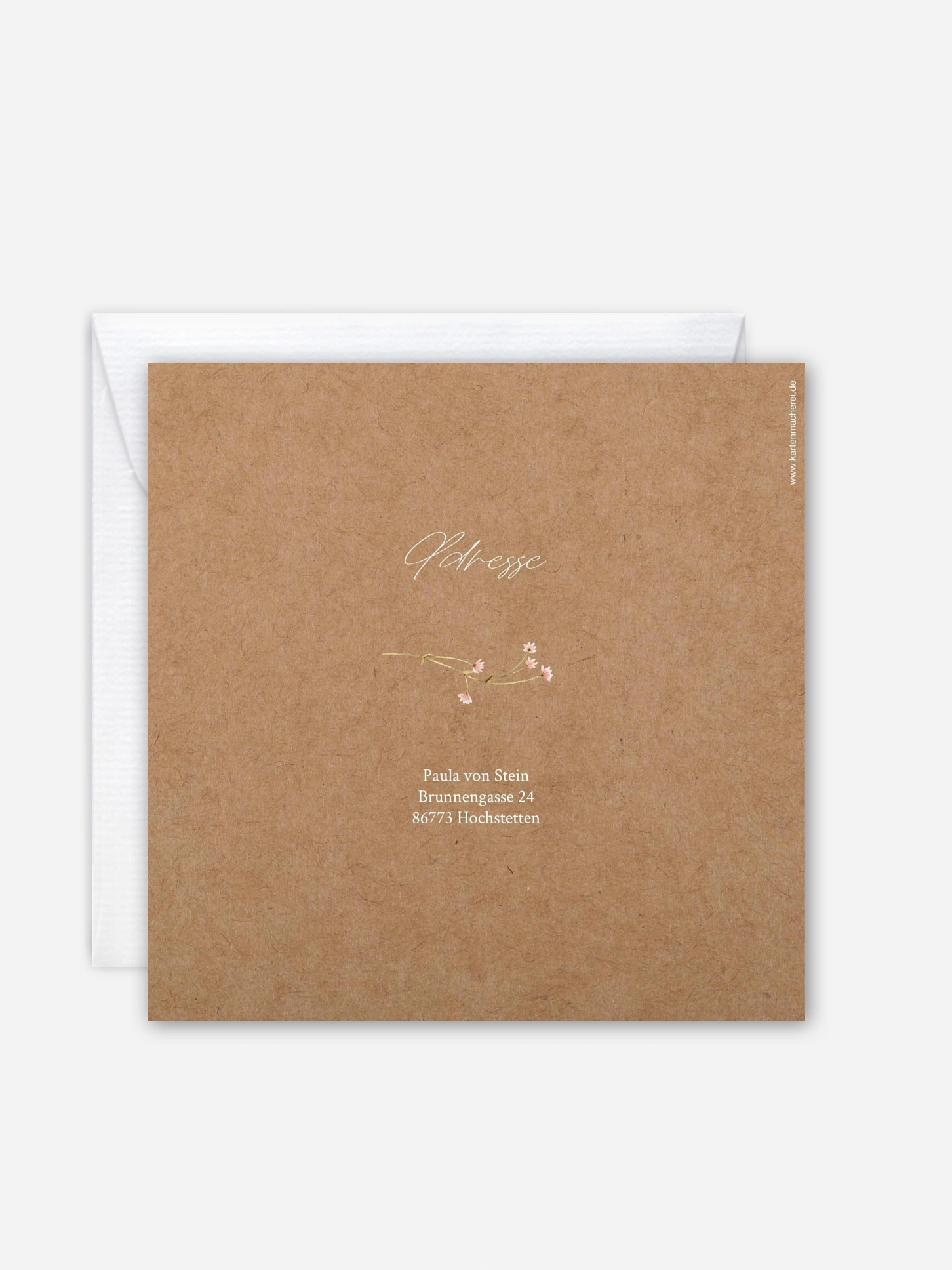 Kommunionseinladung Soft Bloom