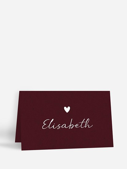 Tischkarte Weihnachten Beautiful Day