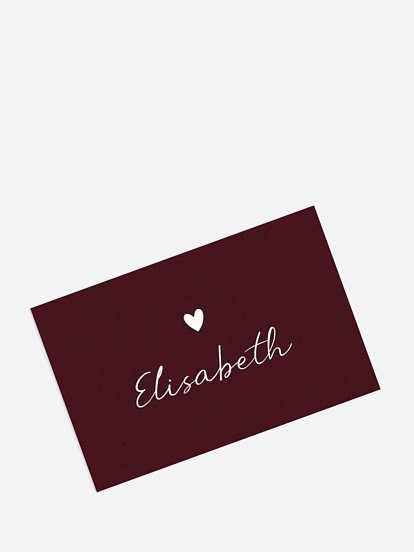 Tischkarte Weihnachten Beautiful Day