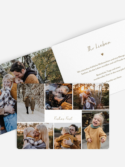 Weihnachtskarte Beautiful Day