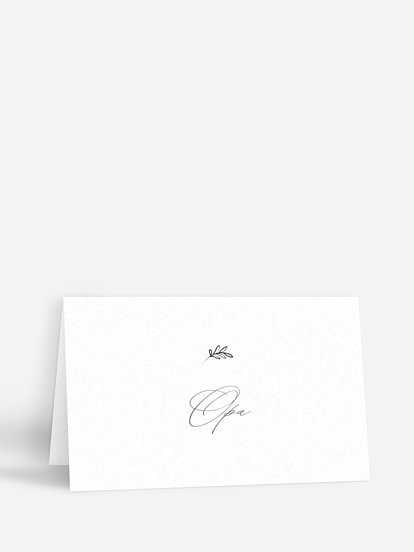 Tischkarte Kommunion Zeichen der Freude