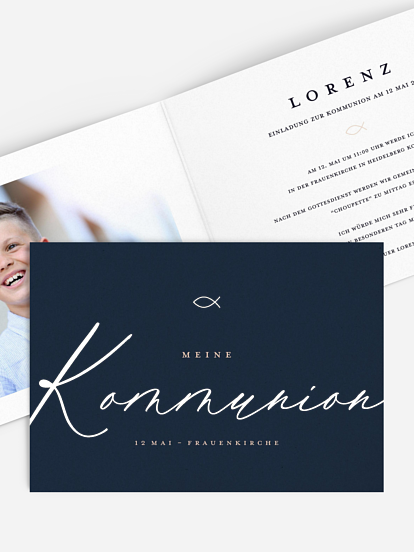 Kommunionseinladung Fest des Glaubens