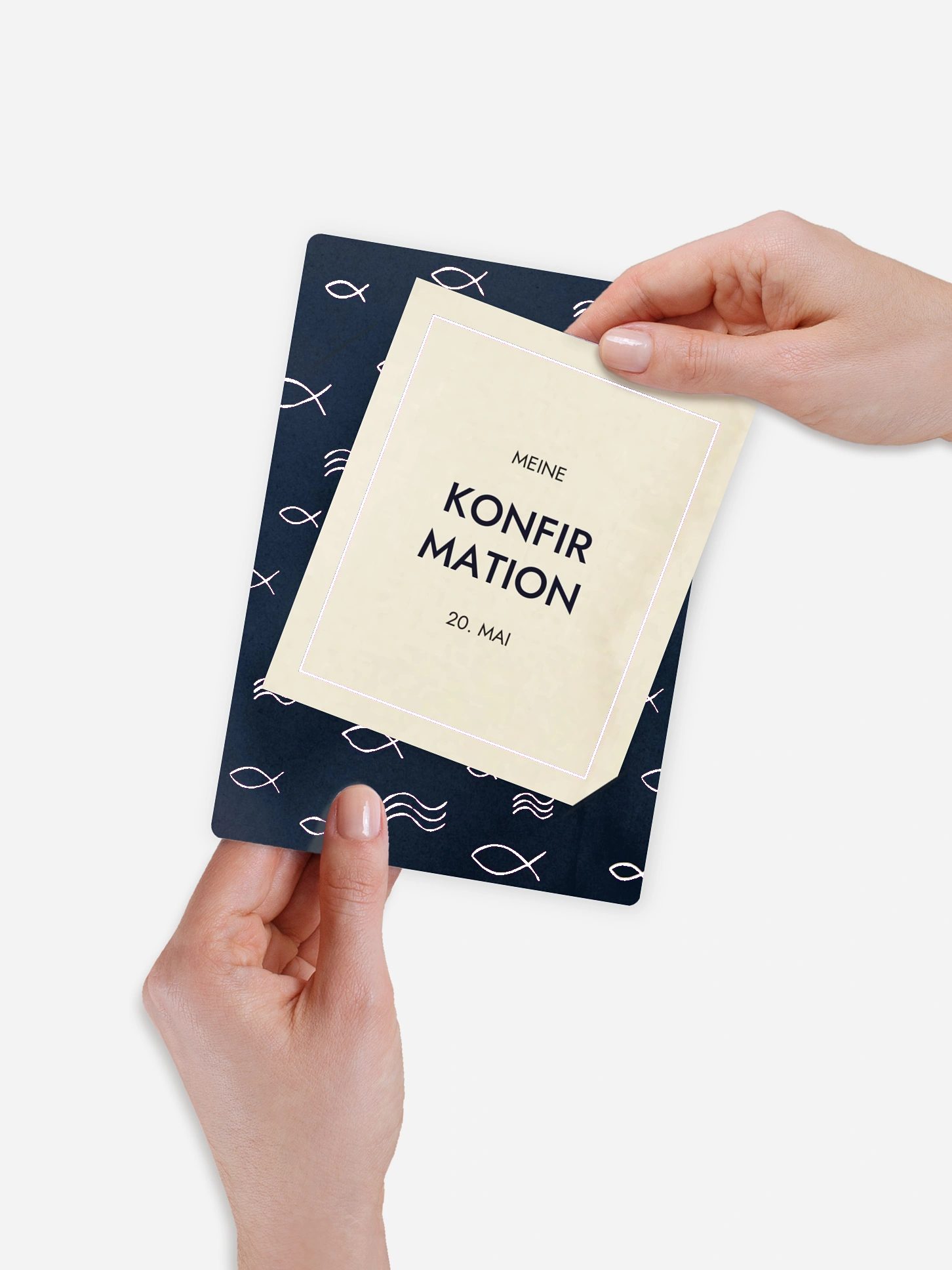 Konfirmationseinladung Ichthys