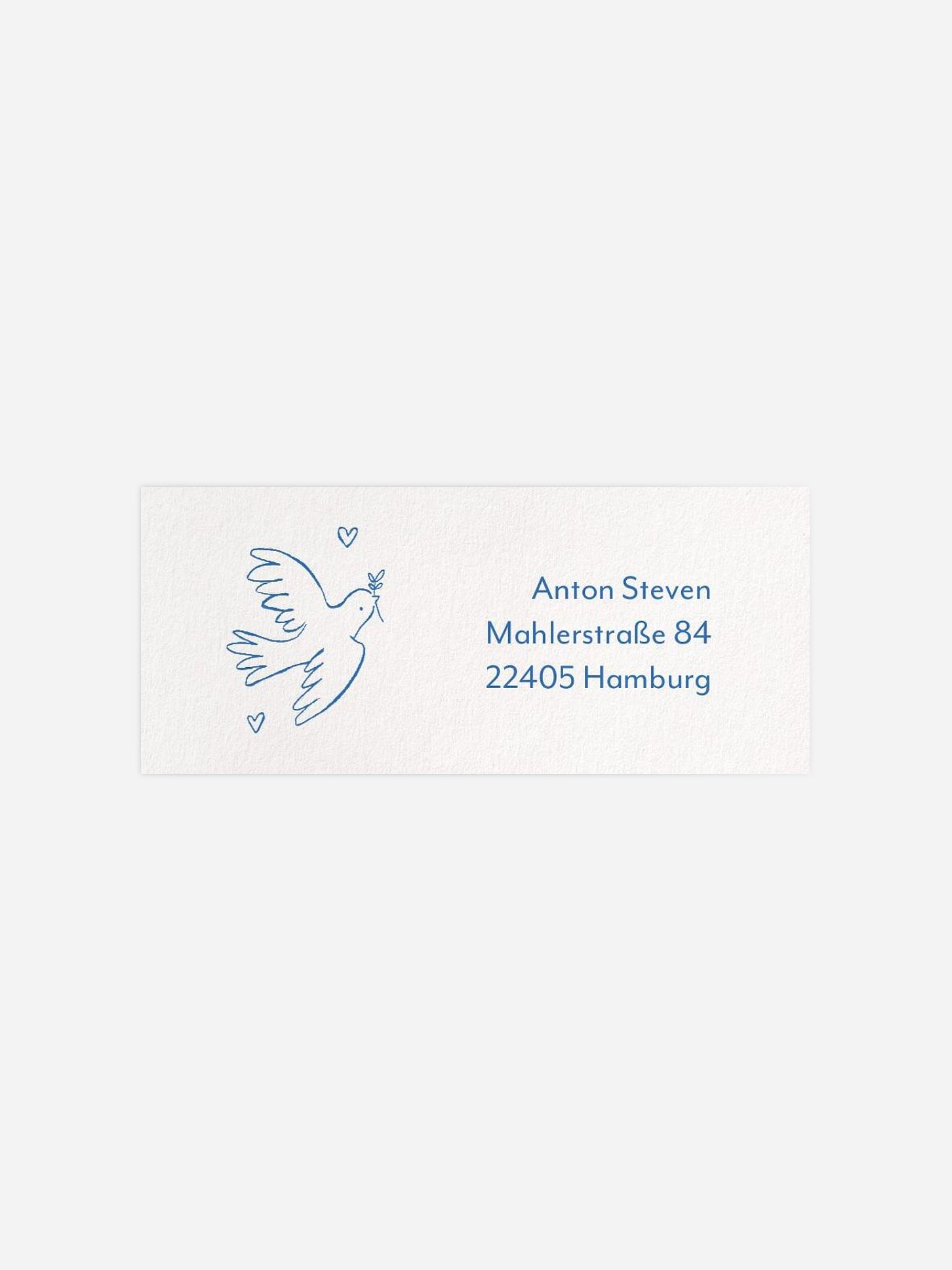 Absenderaufkleber Konfirmation und Kommunion Blissful Symbols