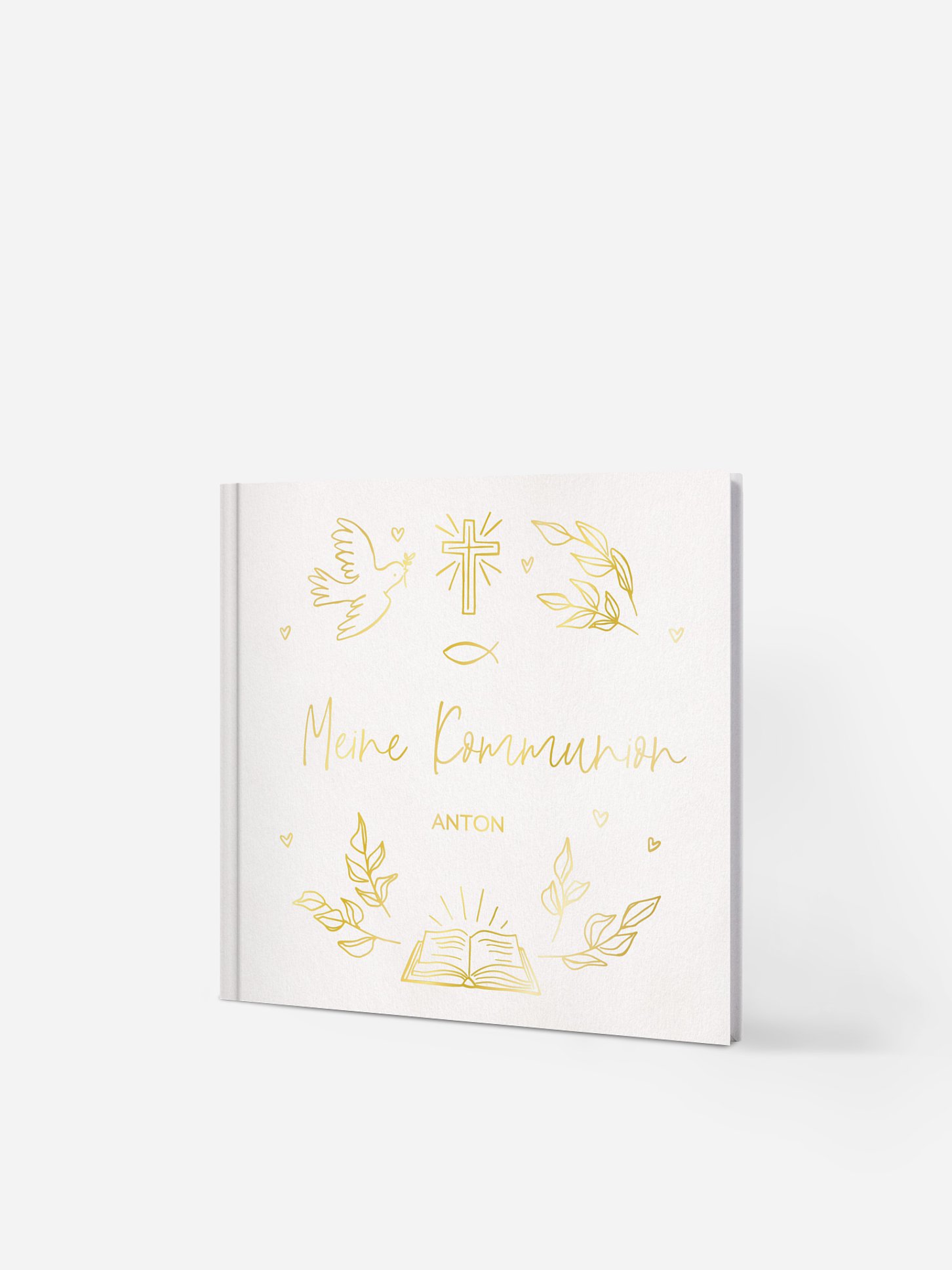 Gästebuch zur Kommunion Blissful Symbols