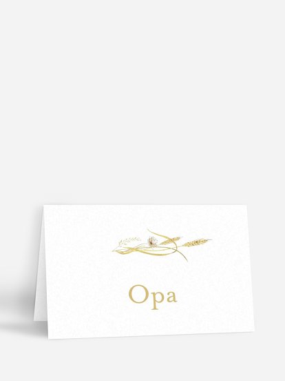 Tischkarte Kommunion Floral Blessings