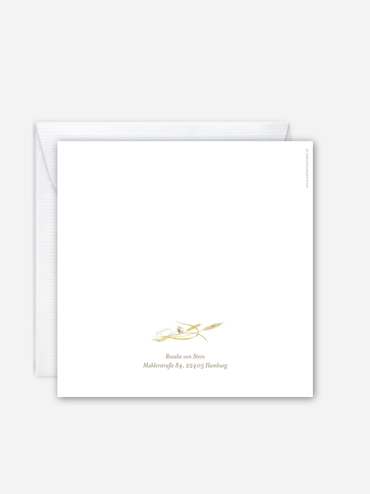 Konfirmationseinladung Floral Blessings