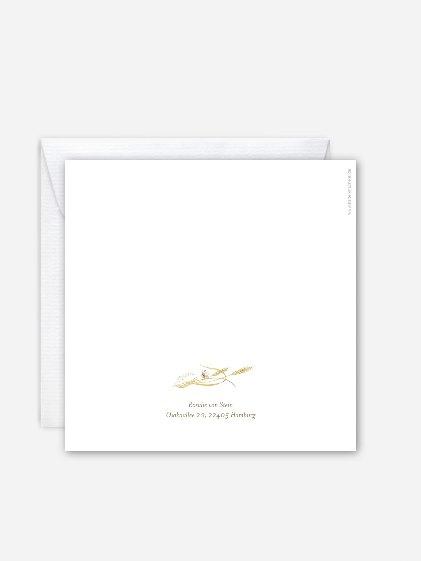 Konfirmationseinladung Floral Blessings