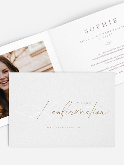 Konfirmationseinladung Segensfest
