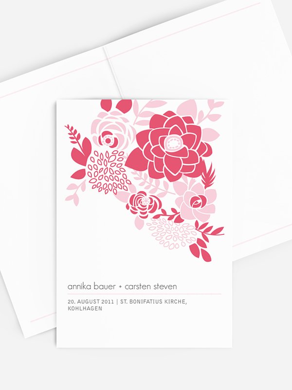 Kirchenheft Hochzeit Camelia
