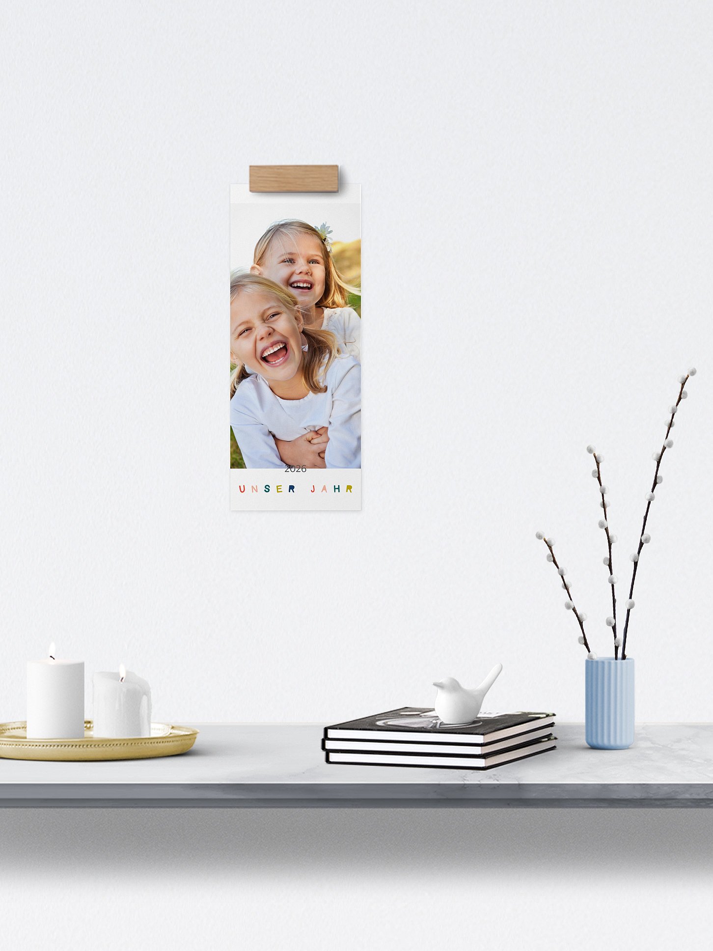 Familienkalender Buntes Jahr 4 Spalten