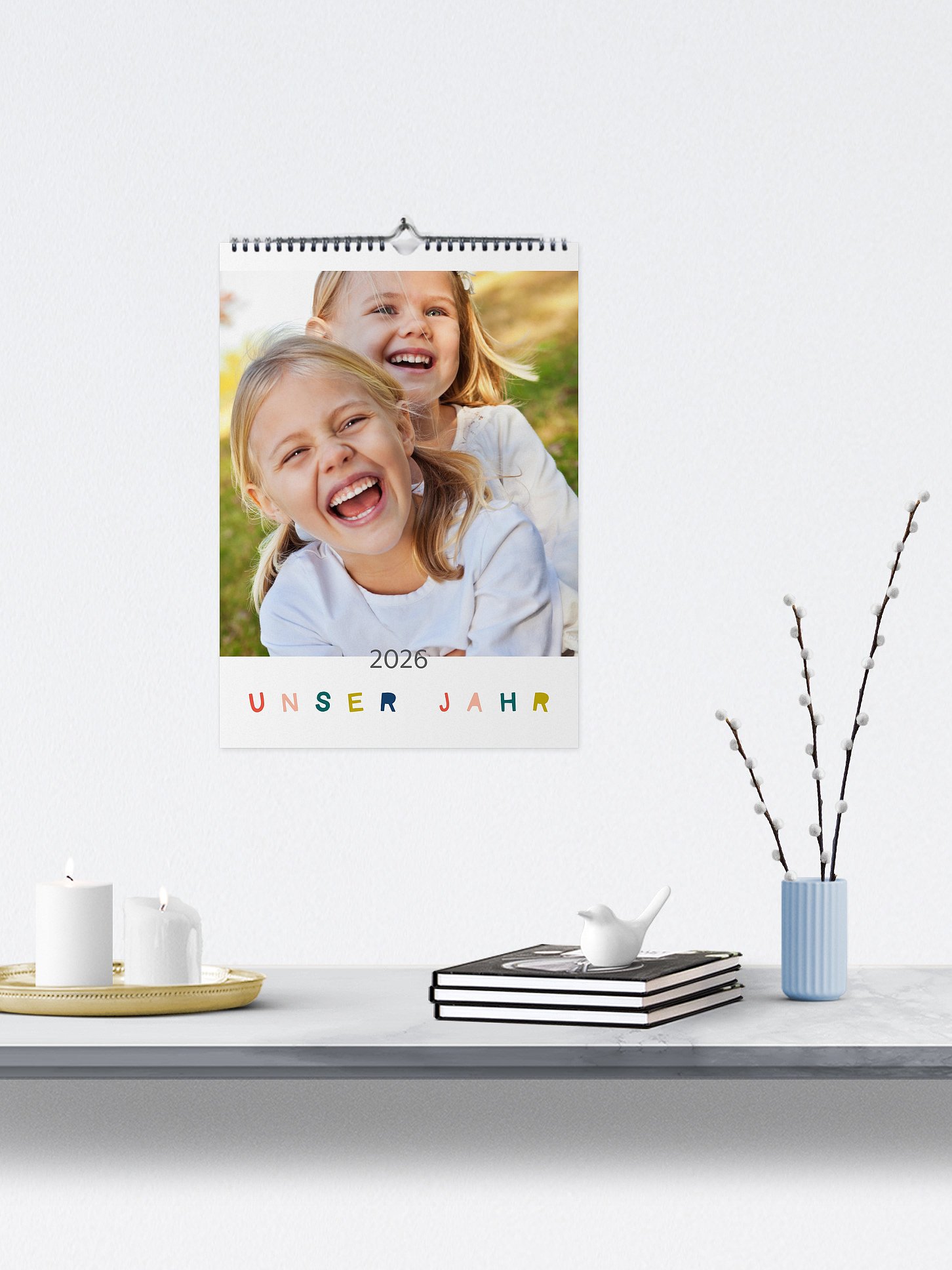 Familienkalender Buntes Jahr 5 Spalten