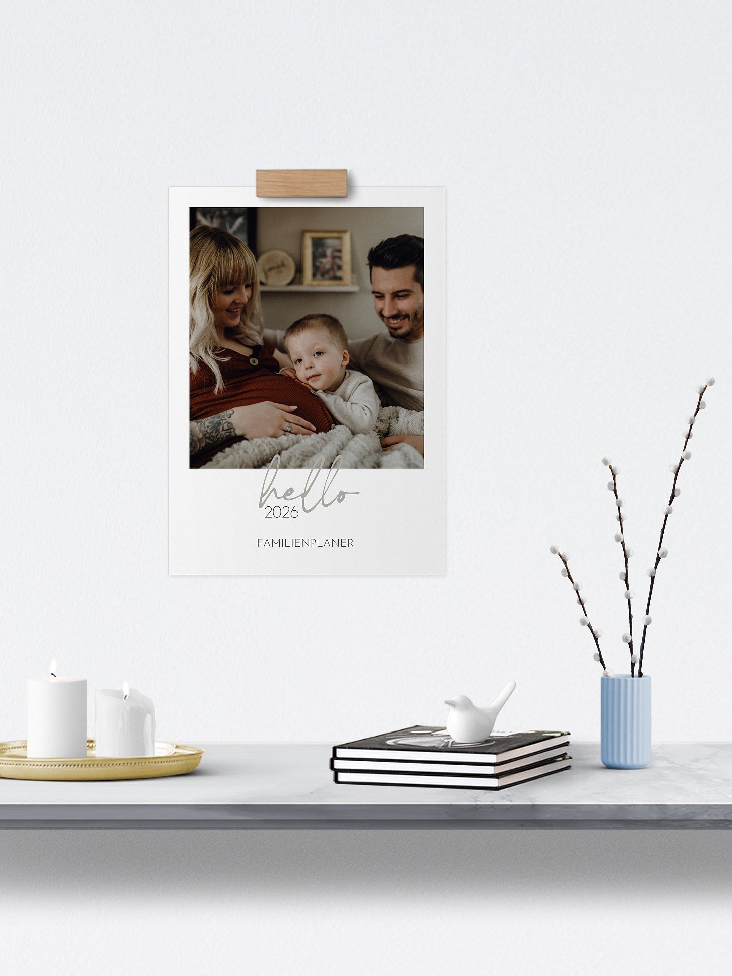 Familienkalender Unsere Zeit 4 Spalten