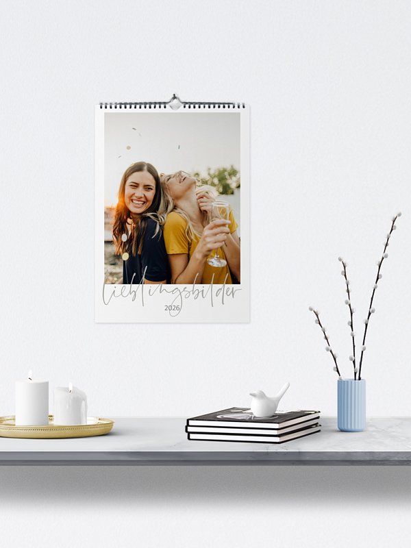 Familienkalender Glücksgefühle 3 Spalten