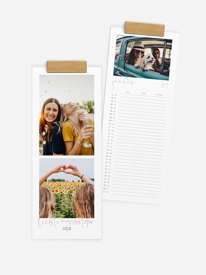 Familienkalender Glücksgefühle 3 Spalten